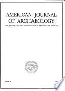 American Journal of Archaeology
