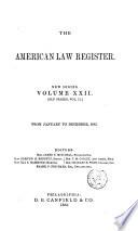 American Law Register
