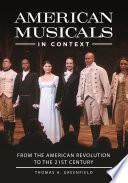 American Musicals in Context