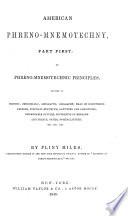 American Phreno-mnemotechny, Theoretical and Practical