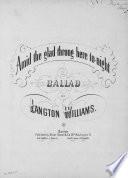 Amid the Glad Throng Here To-night