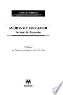 Amor es rey tan grande