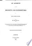 An Account of the Receipts and Expenditures of the United States