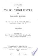 An analysis of English church history, revised by W.T. Southward