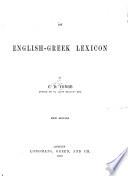 An English-Greek Lexicon