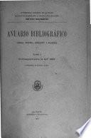Anaario bibliográfico