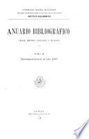 Anaario bibliográfico
