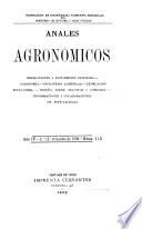 Anales agronómicos