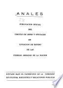 Anales - Círculo de Jefes y Oficiales en Situación de Retiro de las Fuerzas Armadas de la Nación