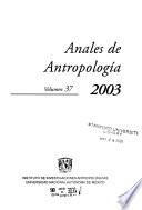Anales de antropología