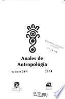 Anales de antropología