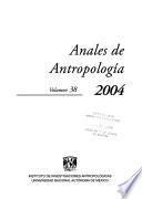 Anales de antropología