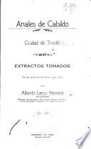 Anales de cabildo