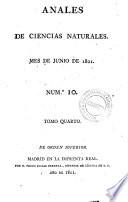 Anales de ciencias naturales