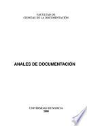 Anales de documentación