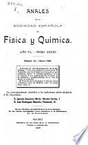 Anales de físcica y qui̋mica