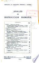 Anales de instrucción primaria