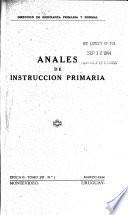 Anales de instrucción primaria