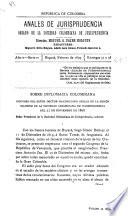 Anales de jurisprudencia