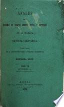 Anales de la Academia de Ciencias Médicas, Físicas y Naturales de la Habana