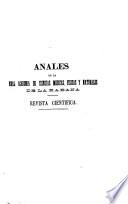Anales de la Academia de Ciencias Médicas, Físicas y Naturales de la Habana