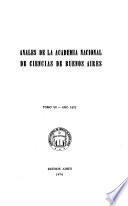 Anales de la Academia Nacional de Ciencias de Buenos Aires