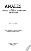 Anales de la Academia Nacional de Ciencias Económicas