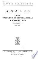 Anales de la Facultad de Ciencias Físicas y Matemáticas