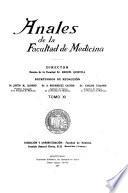 Anales de la Facultad de Medicina