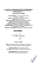 Anales de la Literatura Española Contemporánea