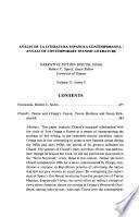 Anales de la Literatura Española Contemporánea