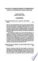 Anales de la Literatura Española Contemporánea