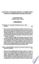 Anales de la Literatura Española Contemporánea