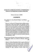 Anales de la Literatura Española Contemporánea