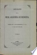 Anales de la Real Academia de Medicina - 1894 - Tomo XIV - Cuadernos 2 y 3