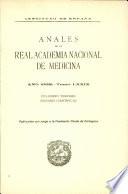 Anales de la Real Academia Nacional de Medicina - 1962 - Tomo LXXIX - Cuaderno 3