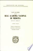 Anales de la Real Academia Nacional de Medicina - 1987 - Tomo CIV - Cuaderno 3