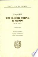 Anales de la Real Academia Nacional de Medicina - 1988 - Tomo CV - Cuaderno 4