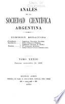 Anales de la Sociedad Científica Argentina