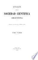 Anales de la Sociedad Científica Argentina