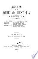 Anales de la Sociedad Científica Argentina