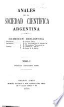 Anales de la Sociedad Científica Argentina