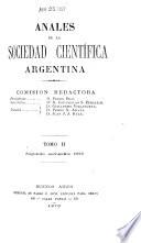 Anales de la Sociedad Científica Argentina