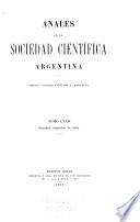 Anales de la Sociedad Científica Argentina