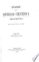 Anales de la Sociedad Científica Argentina