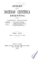 Anales de la Sociedad Científica Argentina