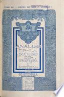 Anales de la Sociedad de Geografía e Historia de Guatemala