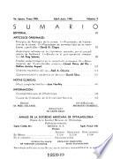 Anales de la Sociedad Mexicana de Oftalmología