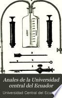 Anales de la Universidad central del Ecuador