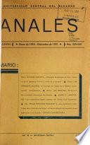 Anales de la Universidad Central del Ecuador